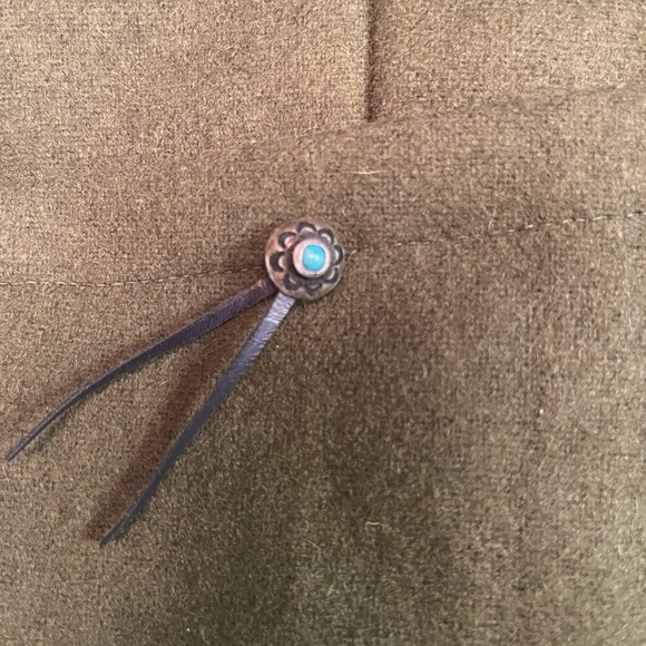 Gorgeous Olive Green Western Vest by Cattle Kate - Picture 8 of 8